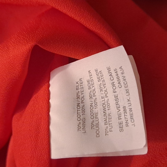 J Crew Factory "Little Red Dress" - Picture 5 of 5